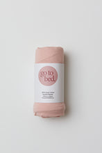 Load image into Gallery viewer, Jersey Swaddle Blanket in Rose
