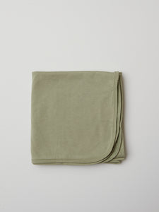 Jersey Swaddle Blanket in Sage